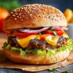 Flavorful Taco Burger Recipe for a Perfect Grill Party First Image