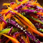 Rainbow Carrot Sesame Salad: 15-Minute Colorful Delight First Image