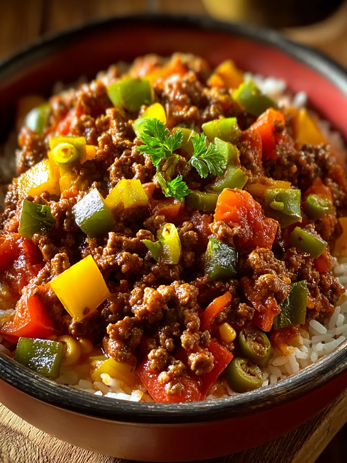 Flavorful Beef Picadillo: A Tasty Fiesta Dish Recipe First Image