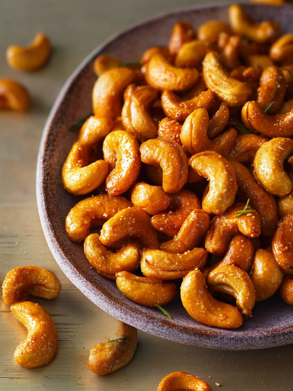 Honey Roasted Cashews: Easy Snack Recipe First Image