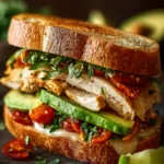 Delicious Chicken Avocado Melt Sandwich: Quick & Satisfying First Image