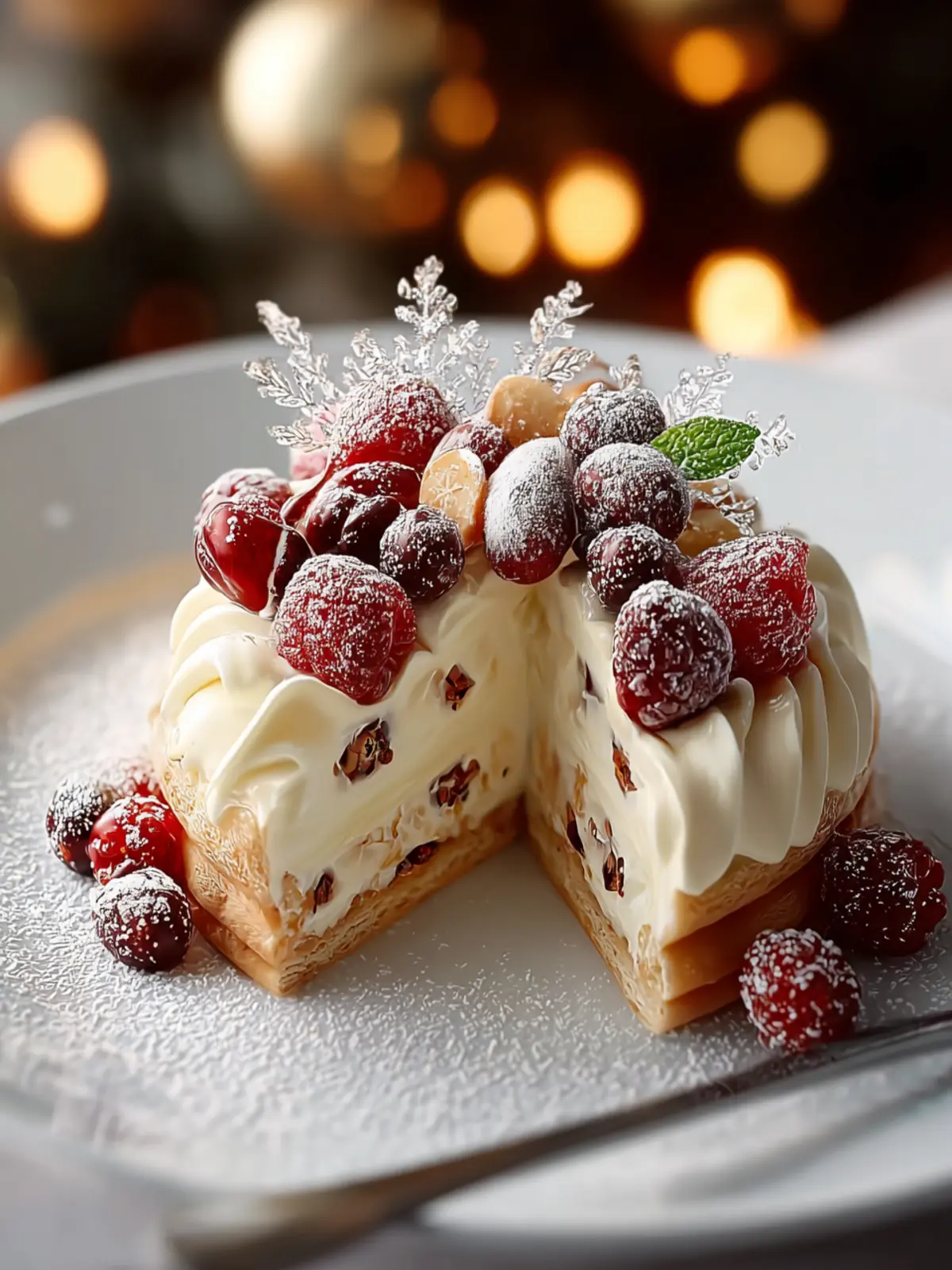 Create Your Dream White Christmas Charlotte Dessert Today First Image