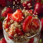 Strawberry Infused Quinoa Breakfast Cereal First Image
