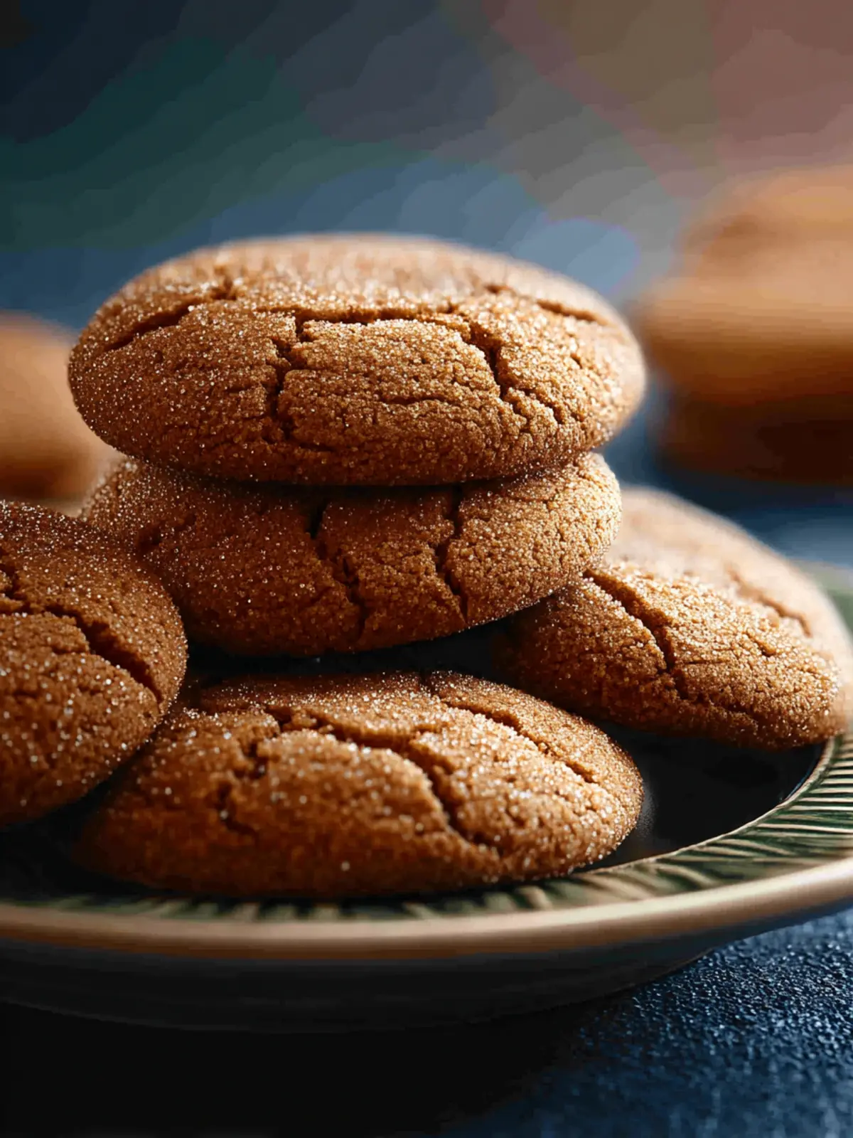 Easy Ginger Snap Cookies First Image