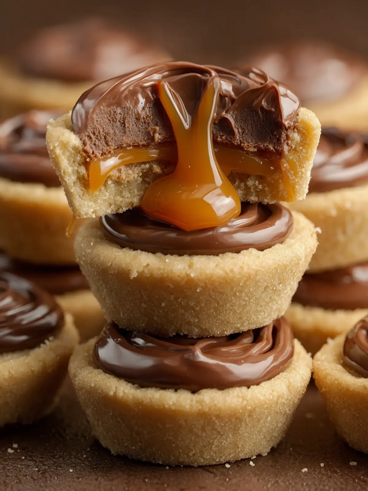 Twix Cookie Cups: 7 Irresistible Layers for Candy-Style Cookies First Image