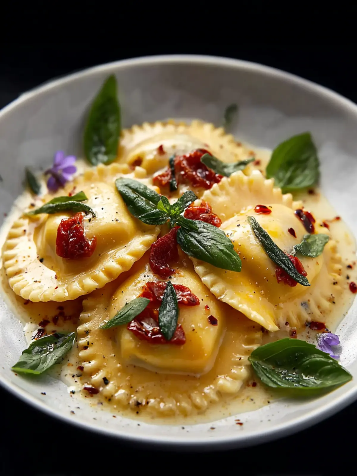 Dreamy Creamy Tuscan Ravioli First Image