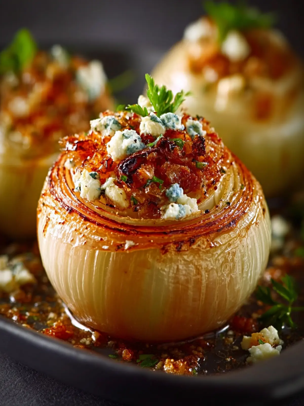 Greek Stuffed Onions First Image