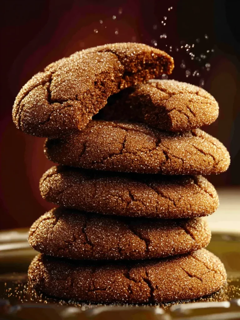 Super Soft Molasses Cookies First Image