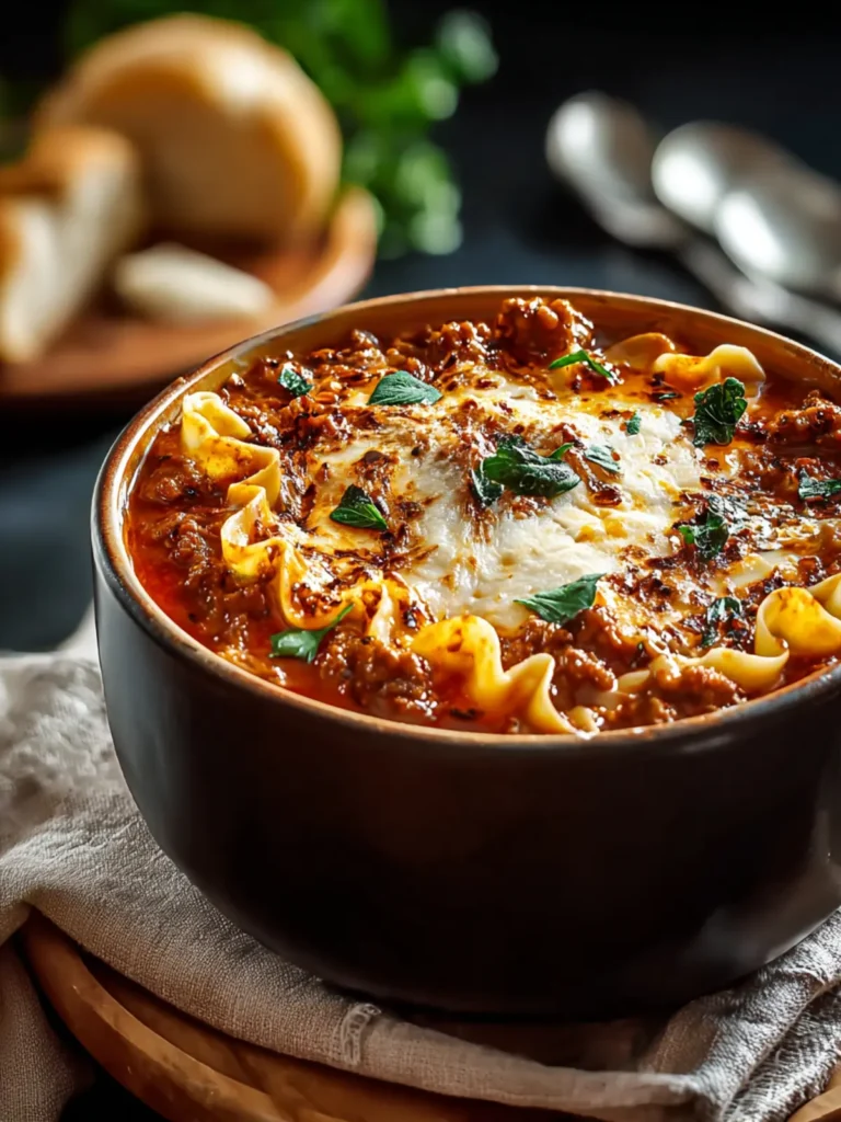 Ultimate Dutch Oven Lasagna Soup Recipe to Warm You Up First Image