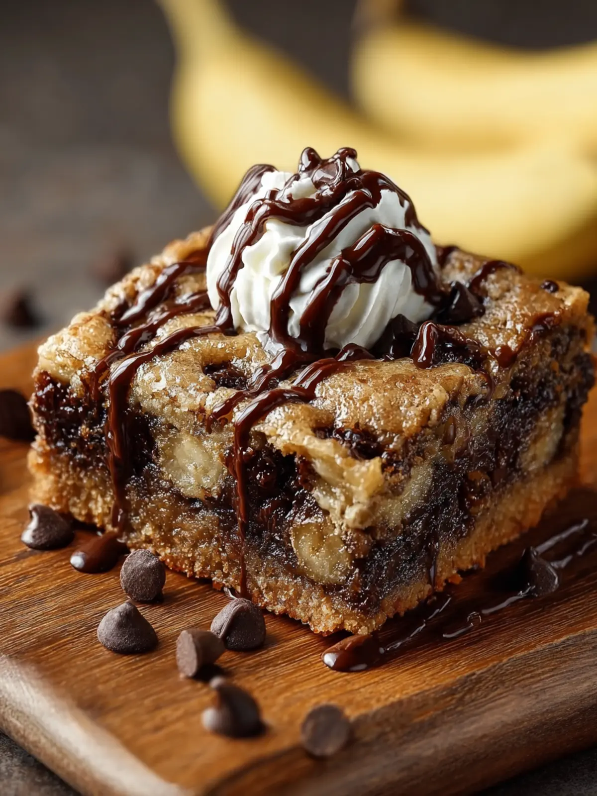 Chocolate Chip Banana Bars: Irresistible 7-Step Dessert Bars First Image