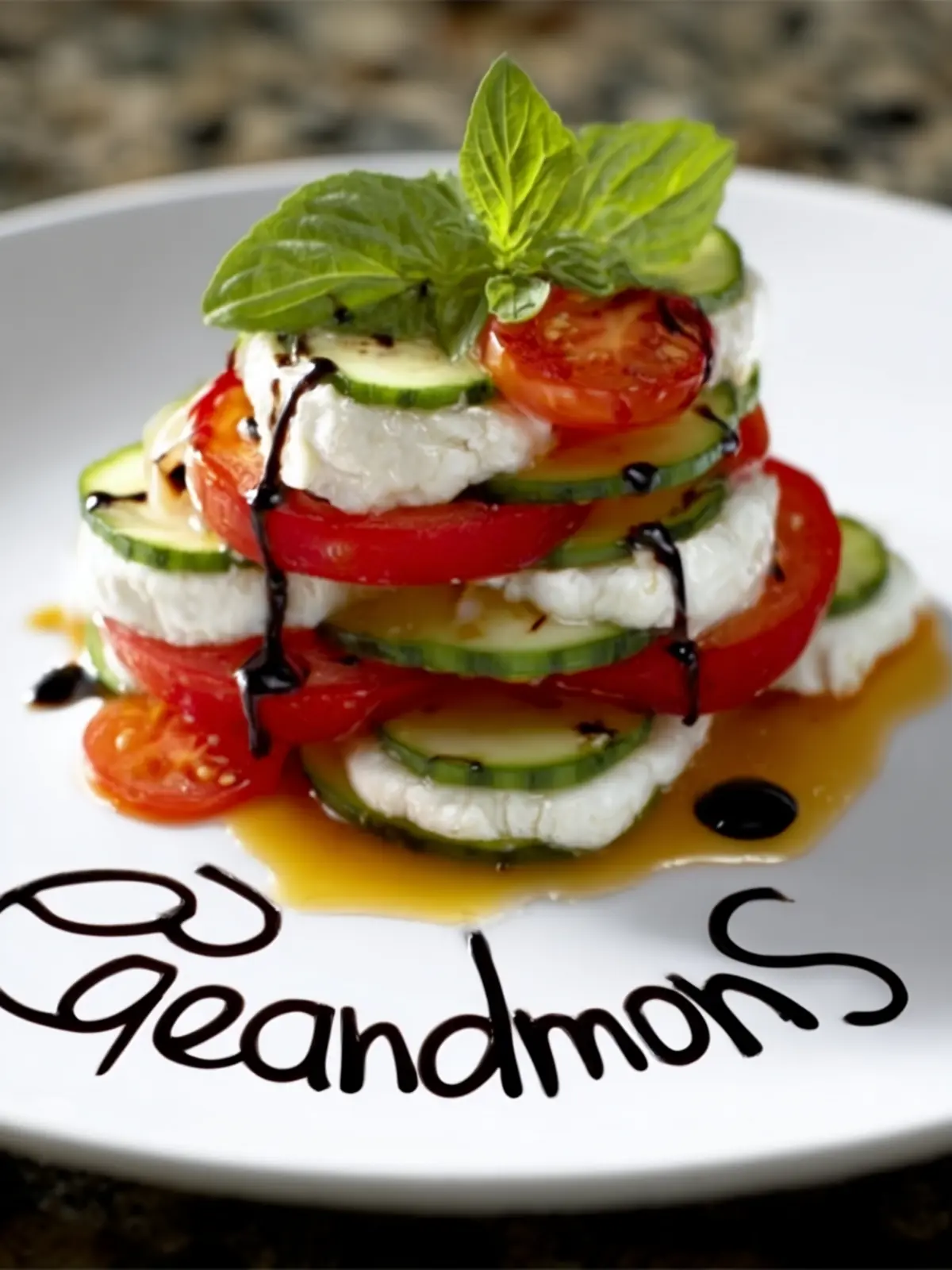 Fresh Cucumber Caprese Salad: An Amazing Ultimate Recipe First Image
