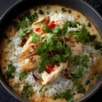 Coconut Chicken Brothy Rice First Image