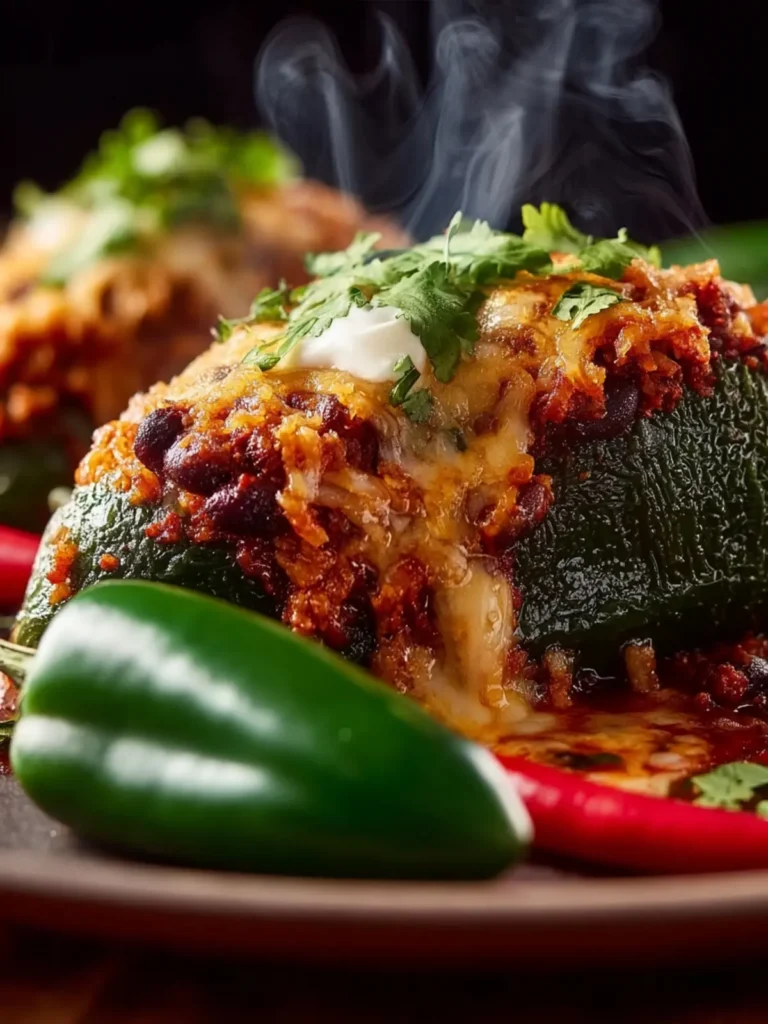 Easy Baked Chili Rellenos First Image