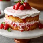 Homemade Strawberry Cake Recipe First Image