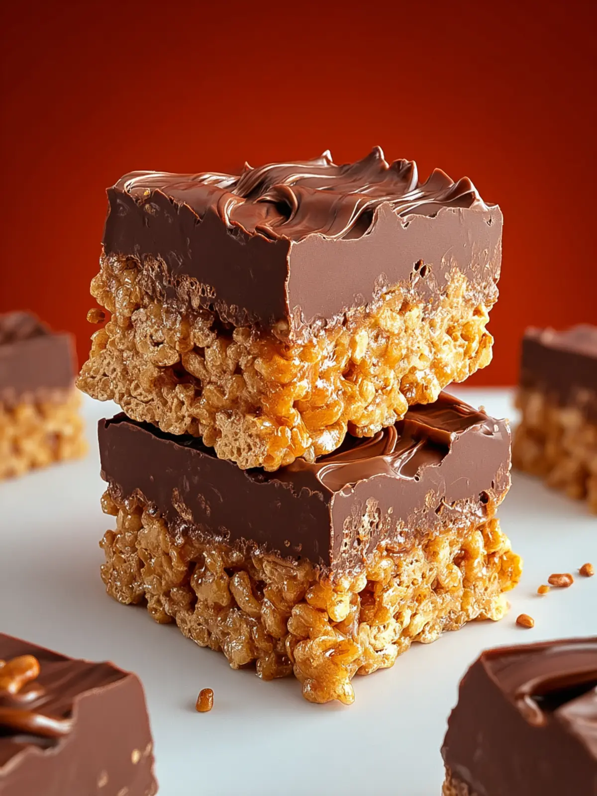 Irresistible Scotcheroos: A Crunchy Chocolate Delight First Image