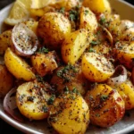 Easy Greek Lemon Potatoes First Image