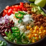 Easy Low Carb Burrito Bowl Packed with Flavor and Protein First Image