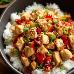 Irresistible Kung Pao Chicken Bowls: A Flavorful Delight First Image