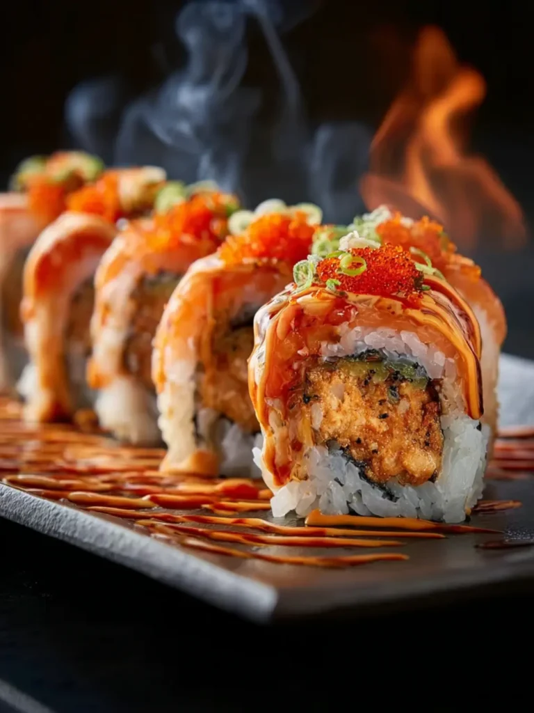 Volcano Roll: A Fiery Sushi Favorite with a Comforting Twist First Image
