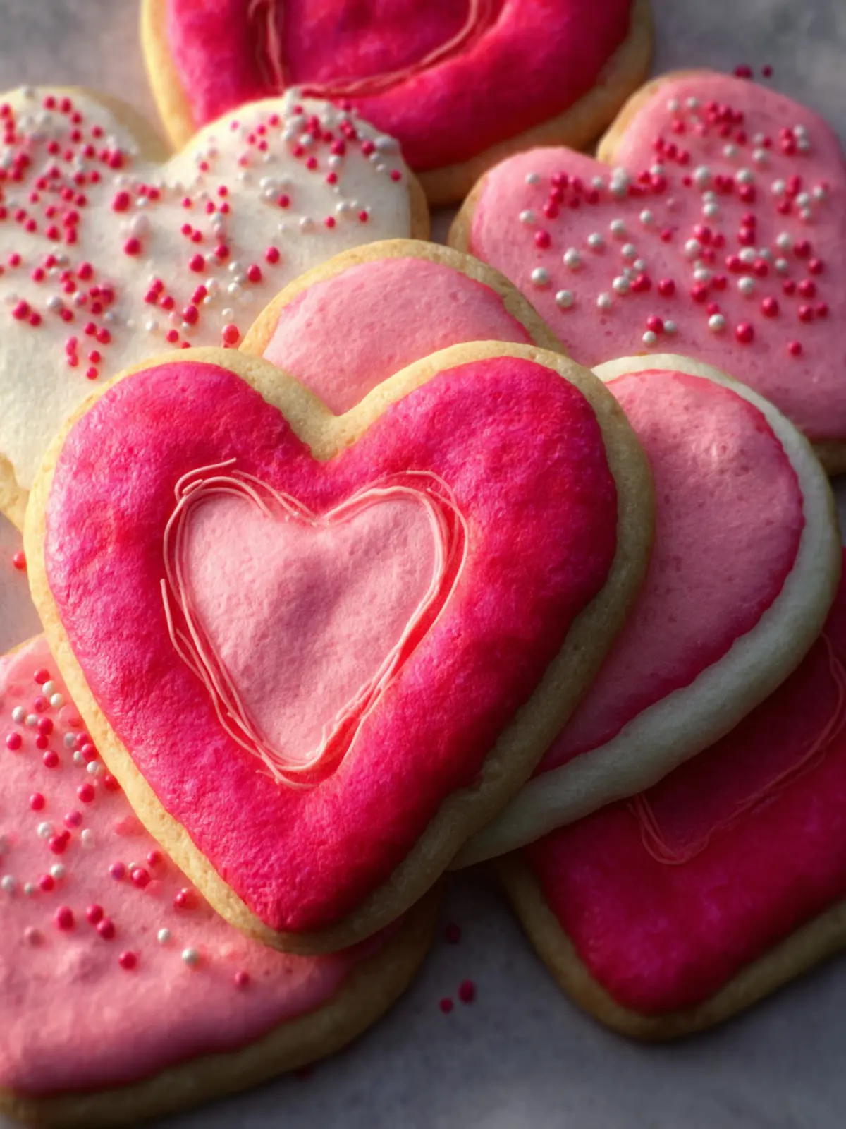 Valentine’s Day Heart Sugar Cookies: 10 Soft Bakery Secrets First Image