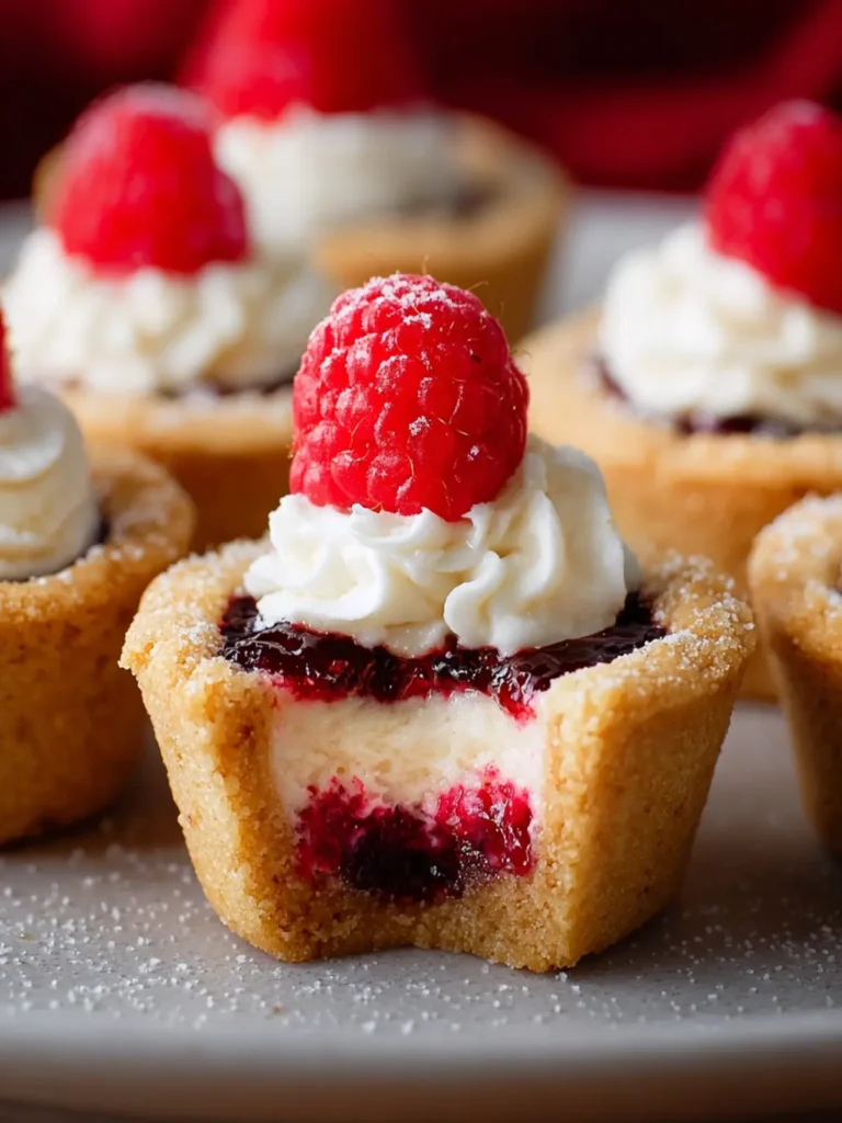 Raspberry Cheesecake Cookie Cups: 11 Irresistible Bakery-Style Treats First Image