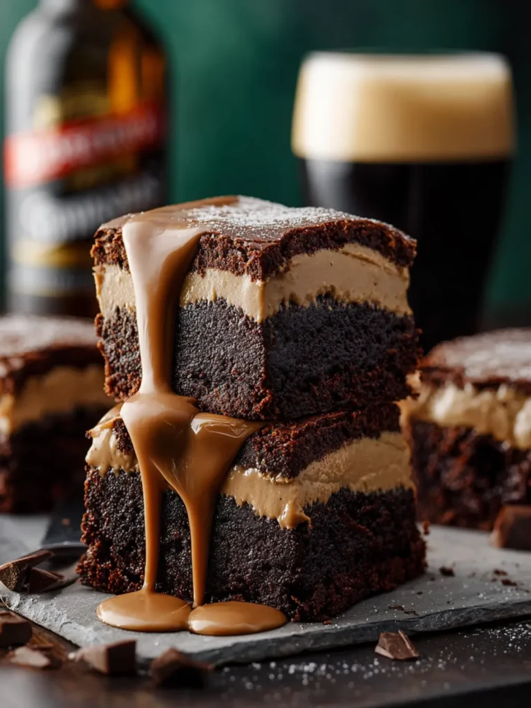 Bailey’s Irish Cream Brownies Recipe First Image