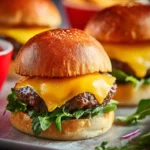 Irresistible Cheeseburger Sliders for Game Day Fun First Image