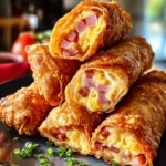 Crispy Reuben Egg Rolls: A Cheesy Twist on Tradition First Image