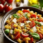 Refreshing Caprese Pasta Salad Recipe for Summer Bliss First Image
