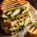 Irresistible Chicken Pesto Panini Sandwiches Recipe First Image