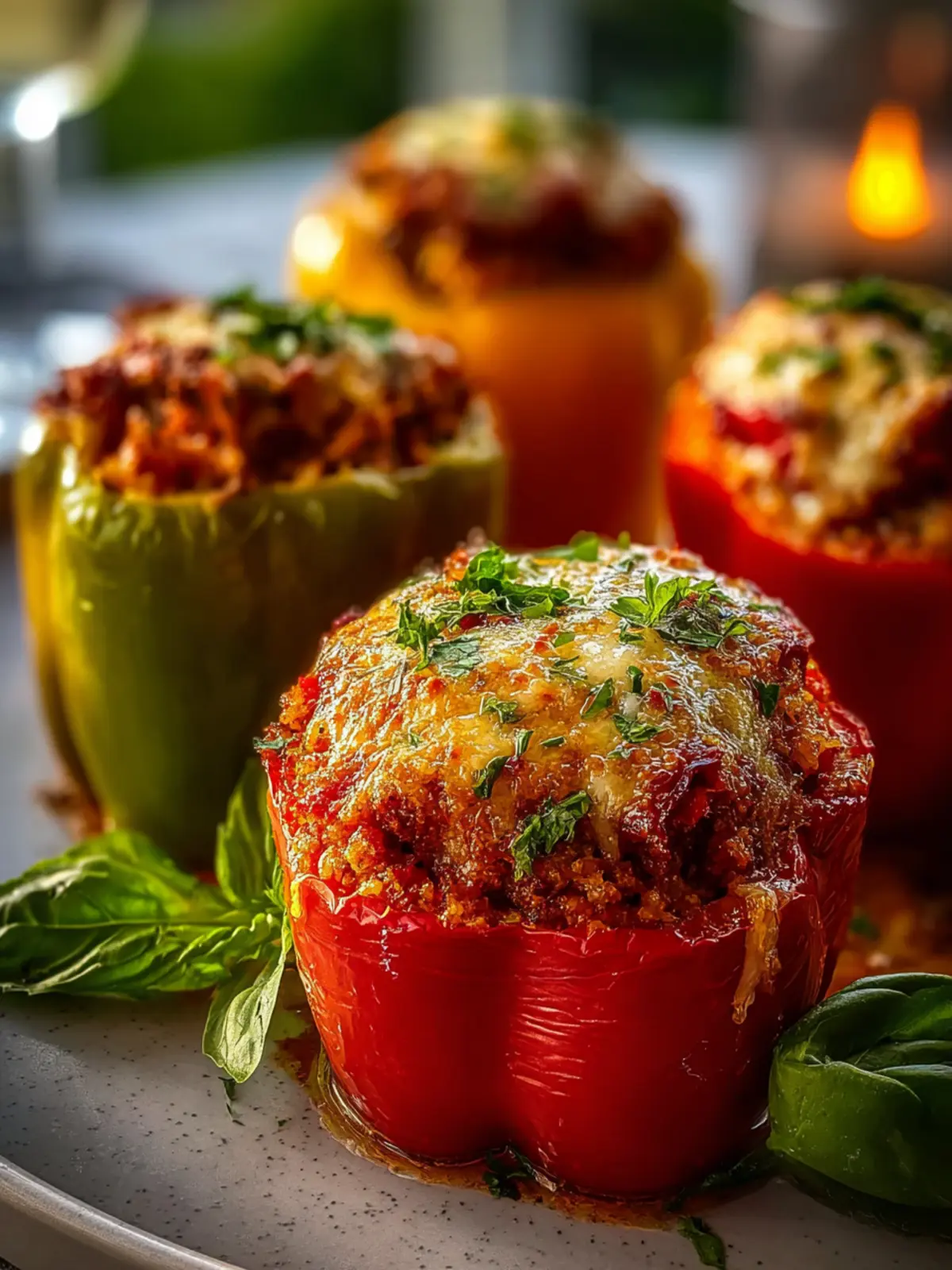 Easy Baked Stuffed Peppers First Image