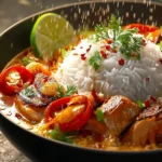 Coconut Chicken Brothy Rice First Image