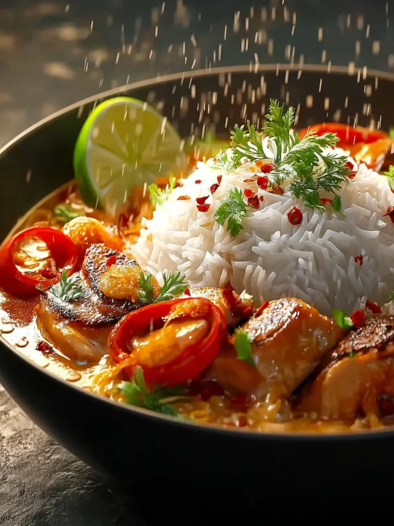 Coconut Chicken Brothy Rice First Image