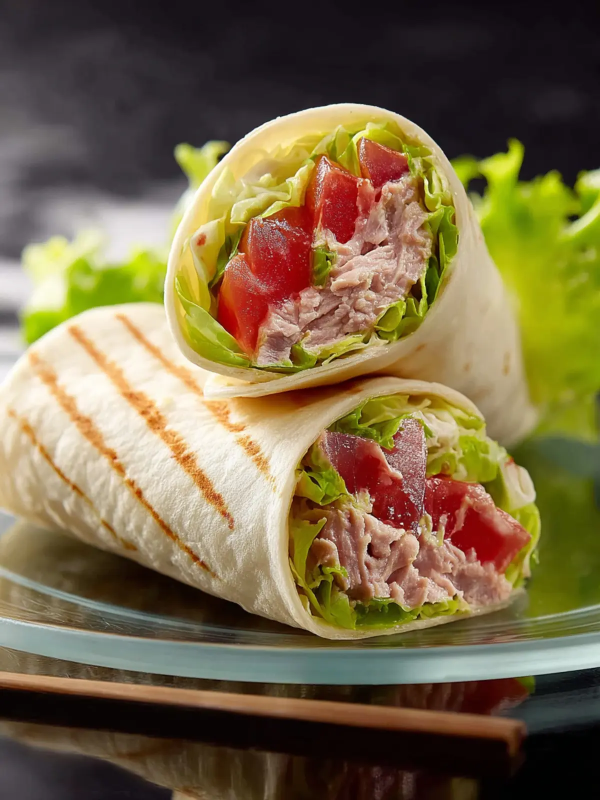 Tuna Wrap Quick Lunch Recipe First Image