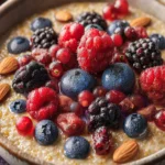 Creamy Millet Porridge With Berries: A Cozy Breakfast Delight First Image