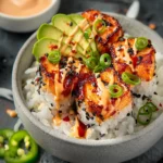 Irresistible Spicy Salmon Maki Bowls: A Flavorful Delight First Image