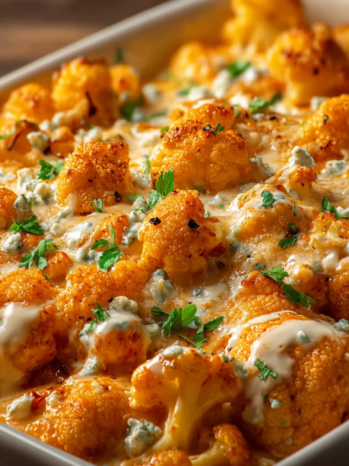 Creamy Buffalo Chicken Cauliflower Casserole: 7 Irresistible Steps to Perfect Cheesy Comfort First Image