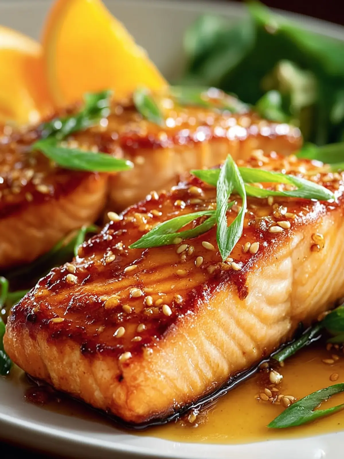 Orange Glazed Salmon: Irresistibly Sweet and Tangy Delight First Image