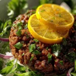 Zesty Ground Beef with Lemon and Parsley Delight First Image