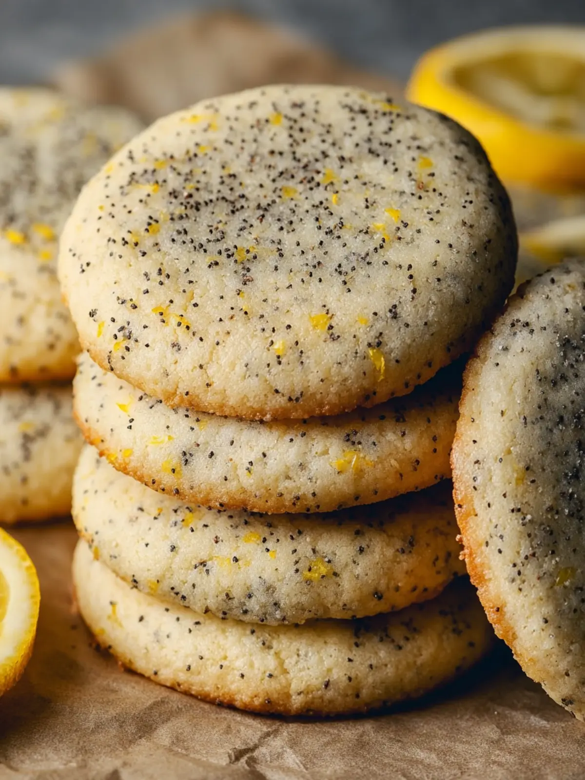 Lemon Poppy Seed Cookies – Quick and Easy First Image