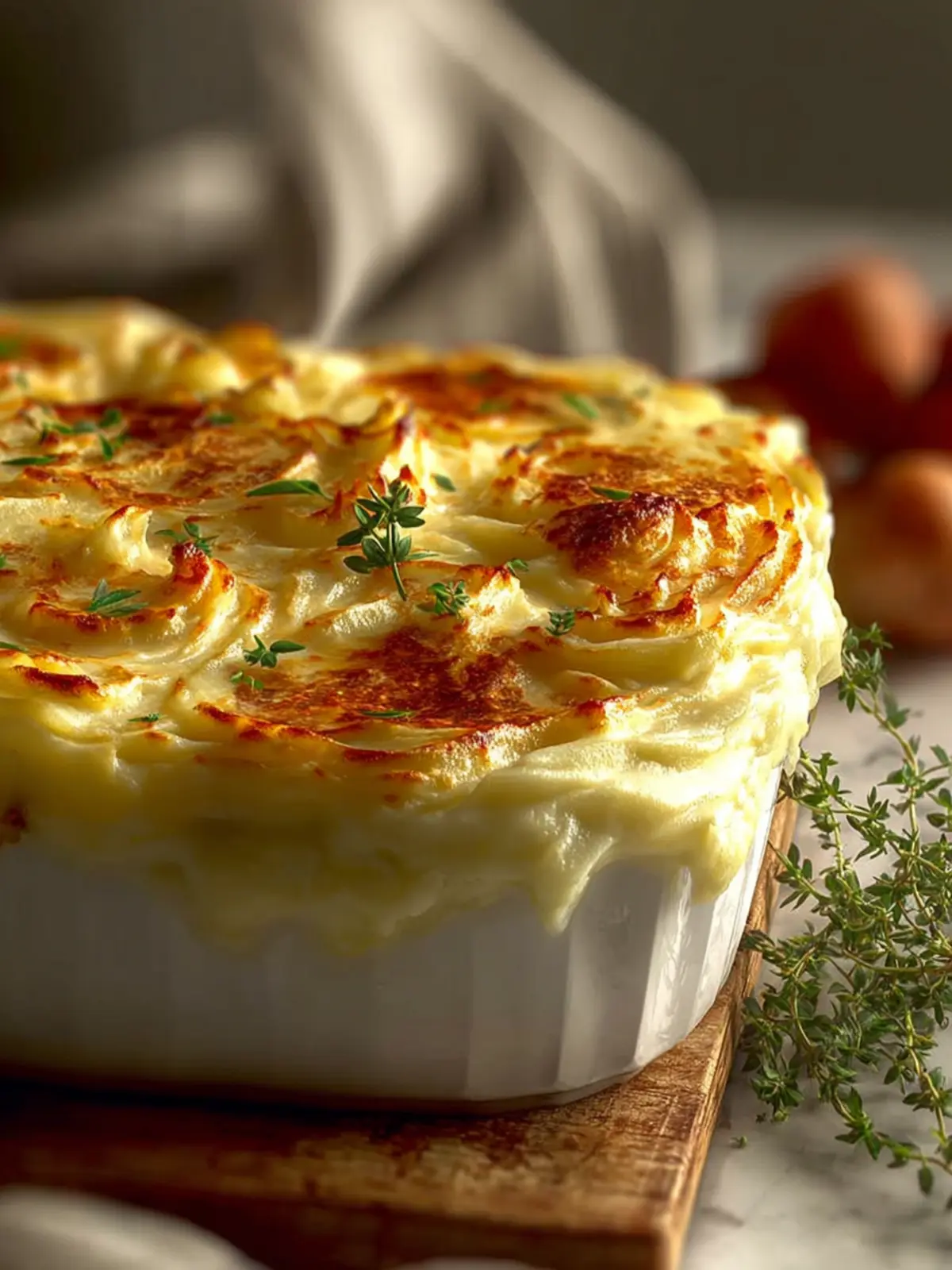 Mouthwatering Mashed Potato Casserole First Image
