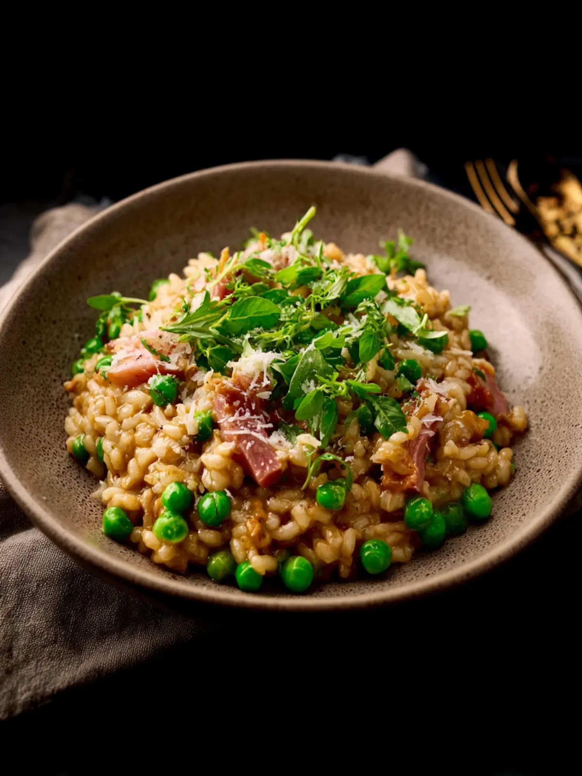 Ham and Pea Risotto First Image