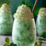 Shamrock Sherbet Float: Refreshing Minty Delight First Image
