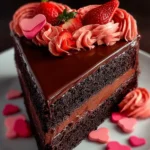 Indulge in the Best Valentine Chocolate Cake Recipe First Image