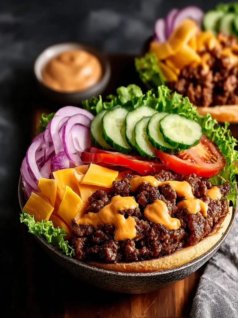 Burger Bowls: Juicy and Flavor-Packed Delight First Image