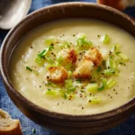 Slow Cooker Leek and Potato Soup First Image