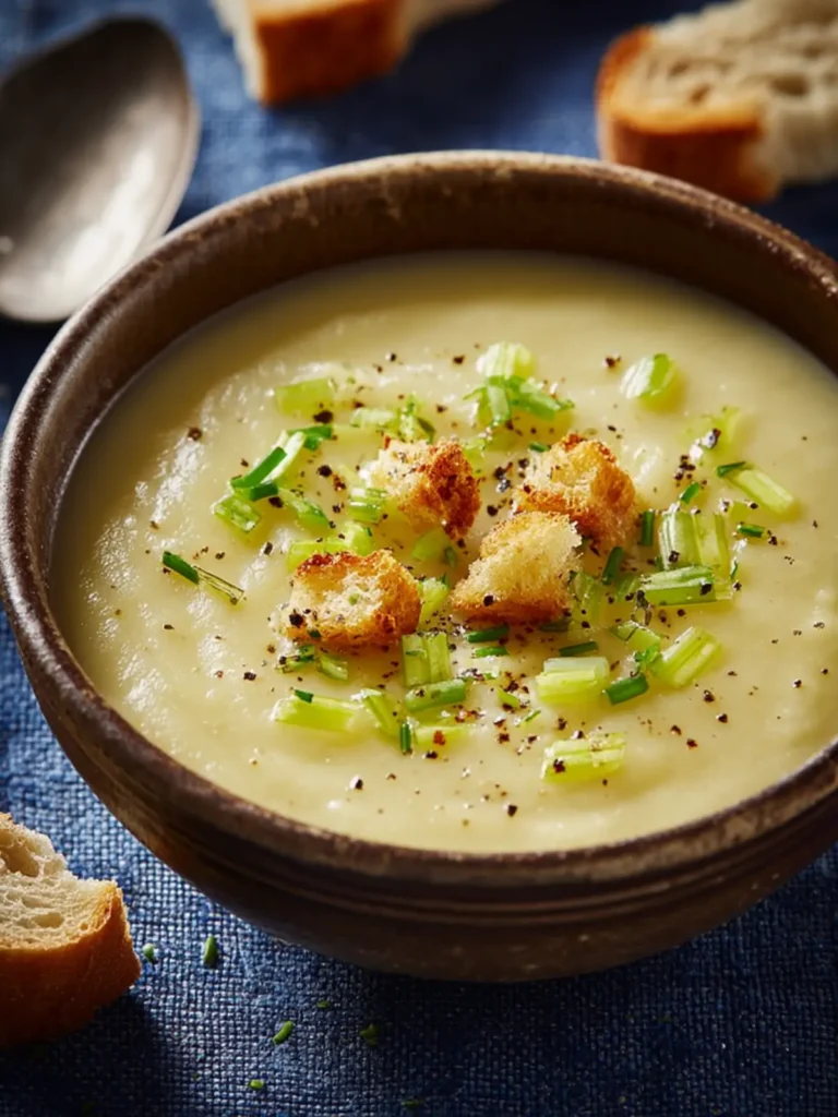 Slow Cooker Leek and Potato Soup First Image