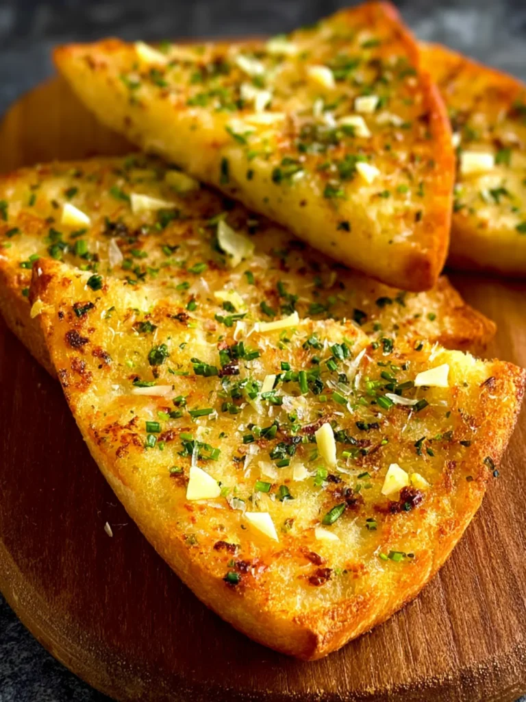Air Fryer Garlic Bread Made With Tortillas First Image