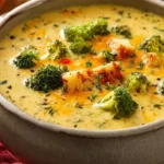 Comforting Broccoli Cheddar Soup to Warm Your Soul First Image