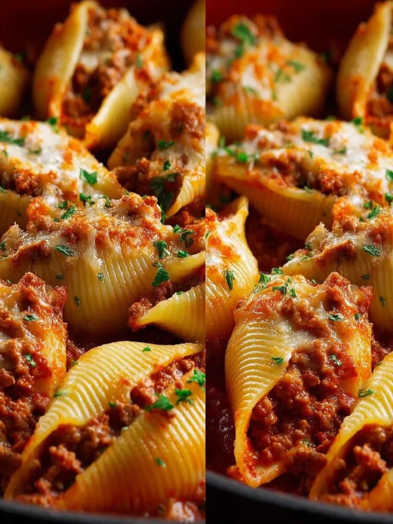 Stuffed Shells with Ground Beef First Image
